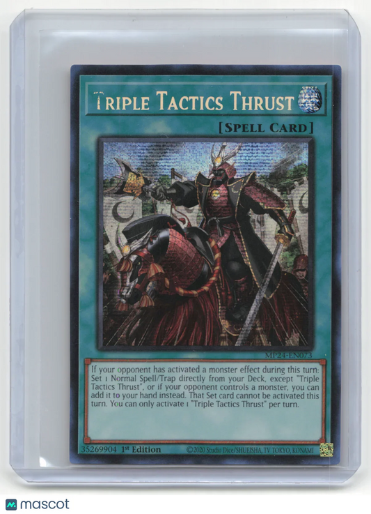 2024 Yu-Gi-Oh! Triple Tactics Thrust 25th Dueling Mirrors #MP24-EN073 PSR - Papa Joey's Collectibles