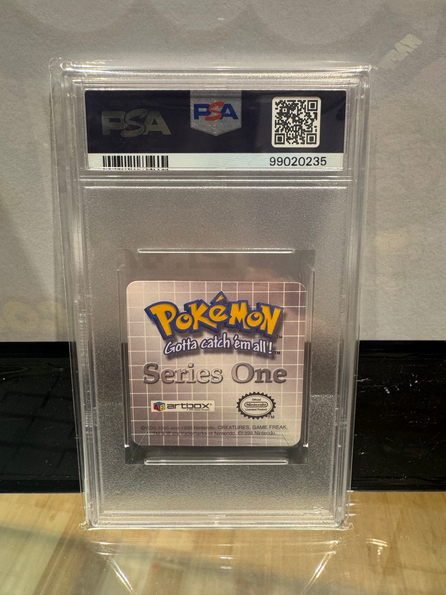 1999 Pokemon Action Flipz Series One 3-D Chase Pokémon Charizard #S-3 PSA 7