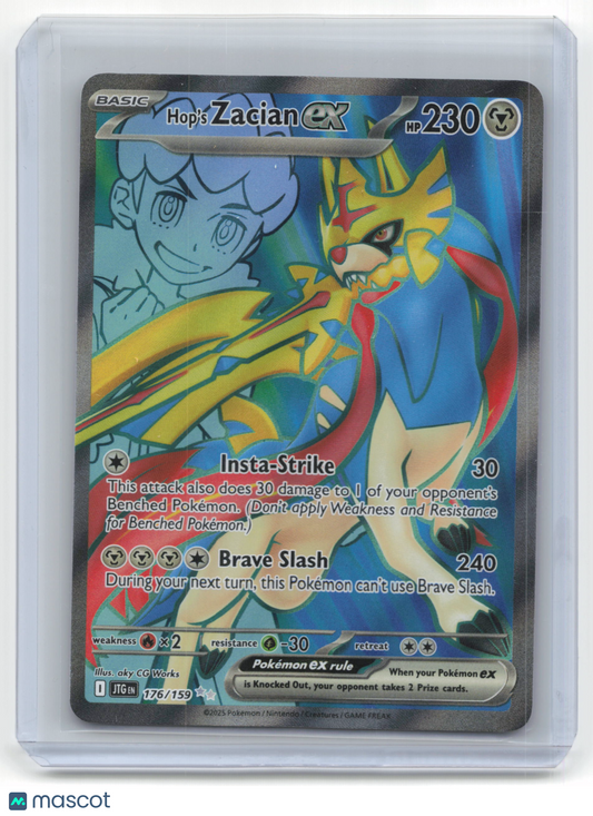 2025 Pokemon Hop's Zacian EX Journey Together #176/159