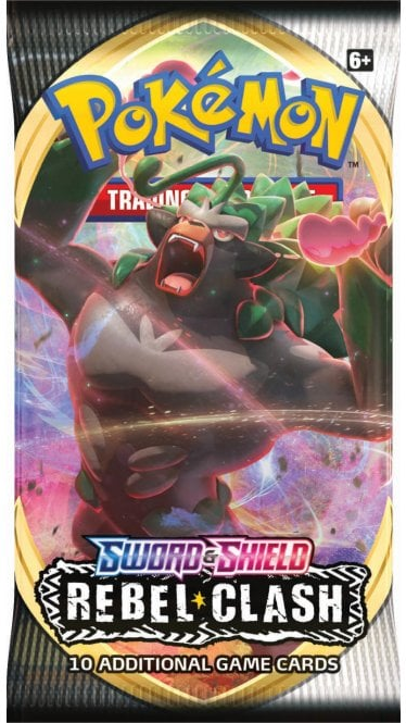 2020 Pokemon Sword & Shield Rebel Clash Booster Pack