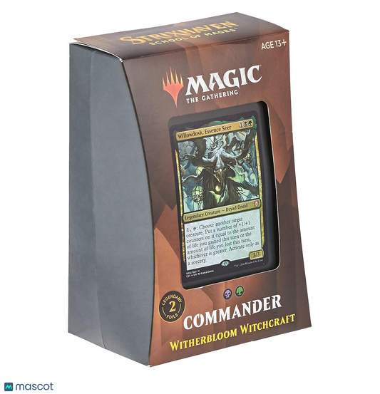 2021 Magic: TG Strixhaven: School of Mages Witherbloom Witchcraft Commander Deck
