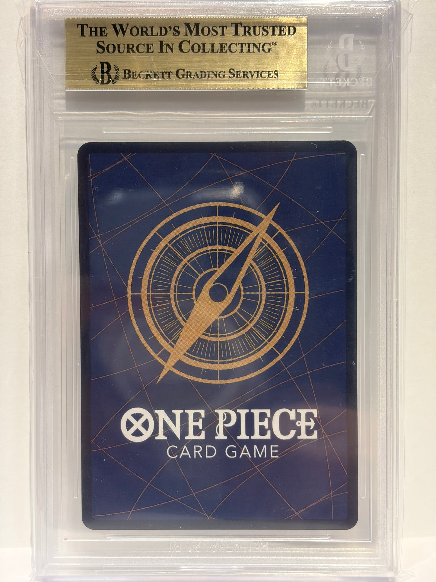 2023 One Piece Uta Paramount War Secret Rare Foil #OP02-120 Alt Art BGS 9.5 - Papa Joey's Collectibles