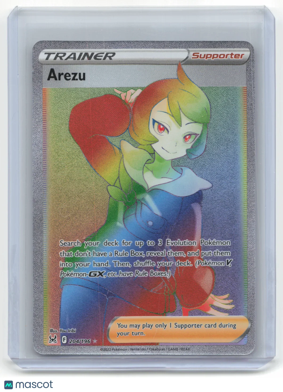 2022 Pokemon TCG Arezu Sword & Shield - Lost Origin #204/196 - Papa Joey's Collectibles