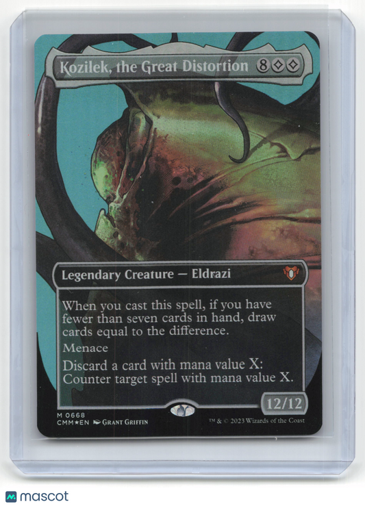 2023 MagicTG Kozilek, the Great Distortion Commander Masters #M 0668 Foil