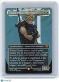 2025 MTG—Cloud, Midgar Mercenary 520 Final Fantasy—Mythic Surge Foil(Borderless)
