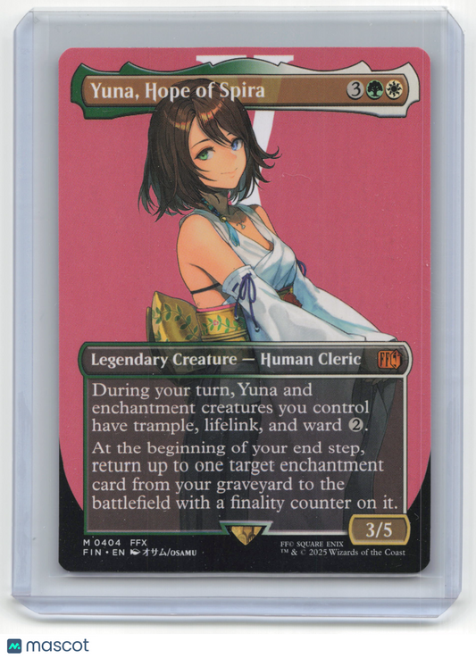 2025 Magic: The Gathering Yuna, Hope of Spira Final Fantasy #M 0404