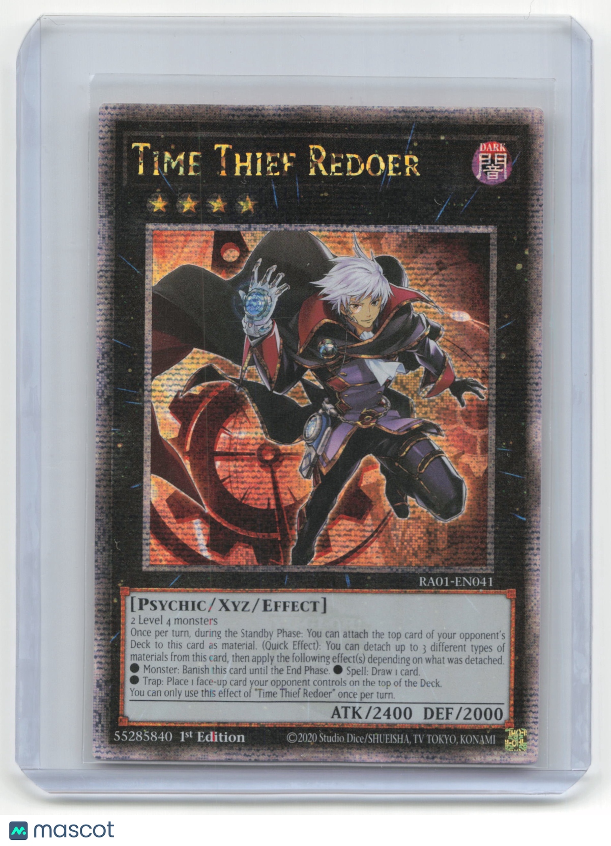 2023 Yu-Gi-Oh! Time Thief Redoer 25th Anniversary Collection #RA01-EN041 QCR