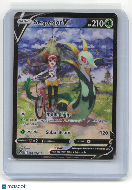 2022 Pokemon TCG Serperior V Silver Tempest #SWSH255