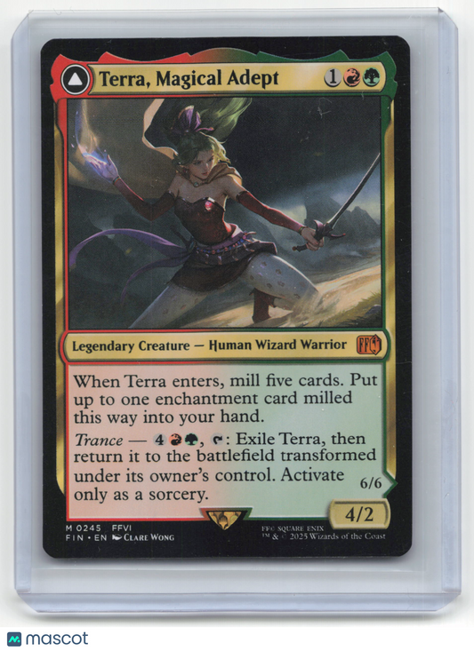 2025 Magic: The Gathering Terra, Magical Adept Final Fantasy #M 0245