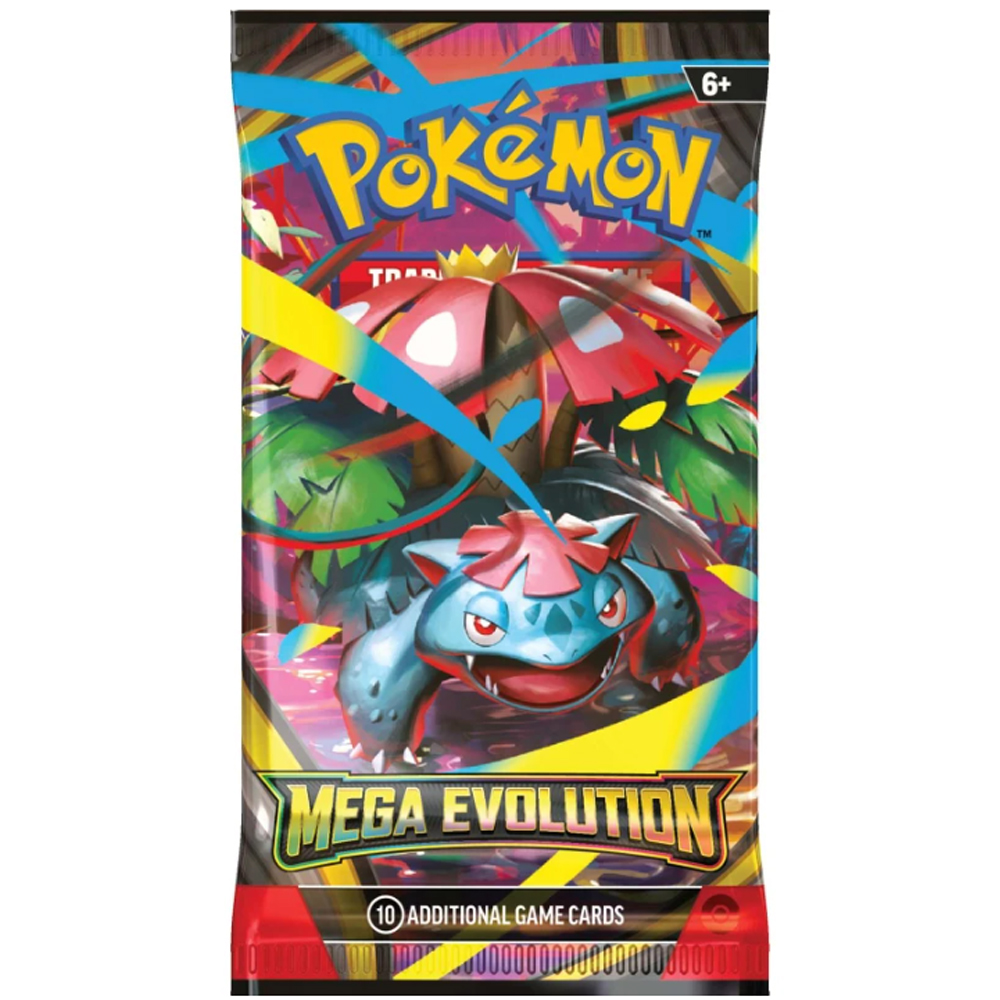 2025 Pokemon Mega Evolution Booster Pack