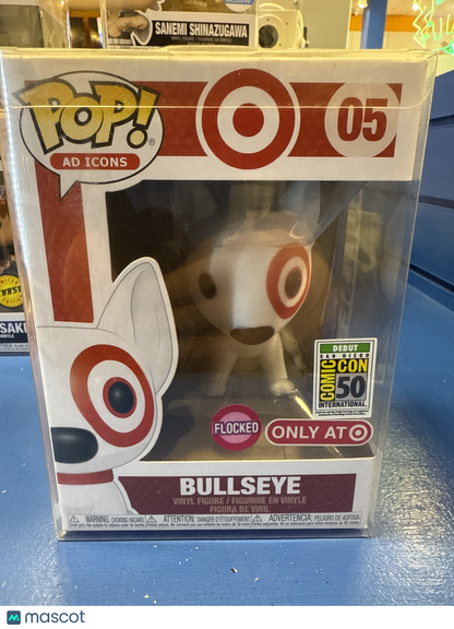 POP! AD Icons—Target—Bulleye #05—(SDCC International) (Flocked)