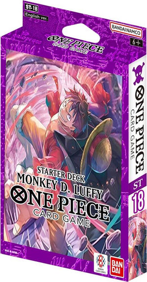 One Piece Card Game: Starter Deck 18—PURPLE Monkey.D.Luffy (ST-18)
