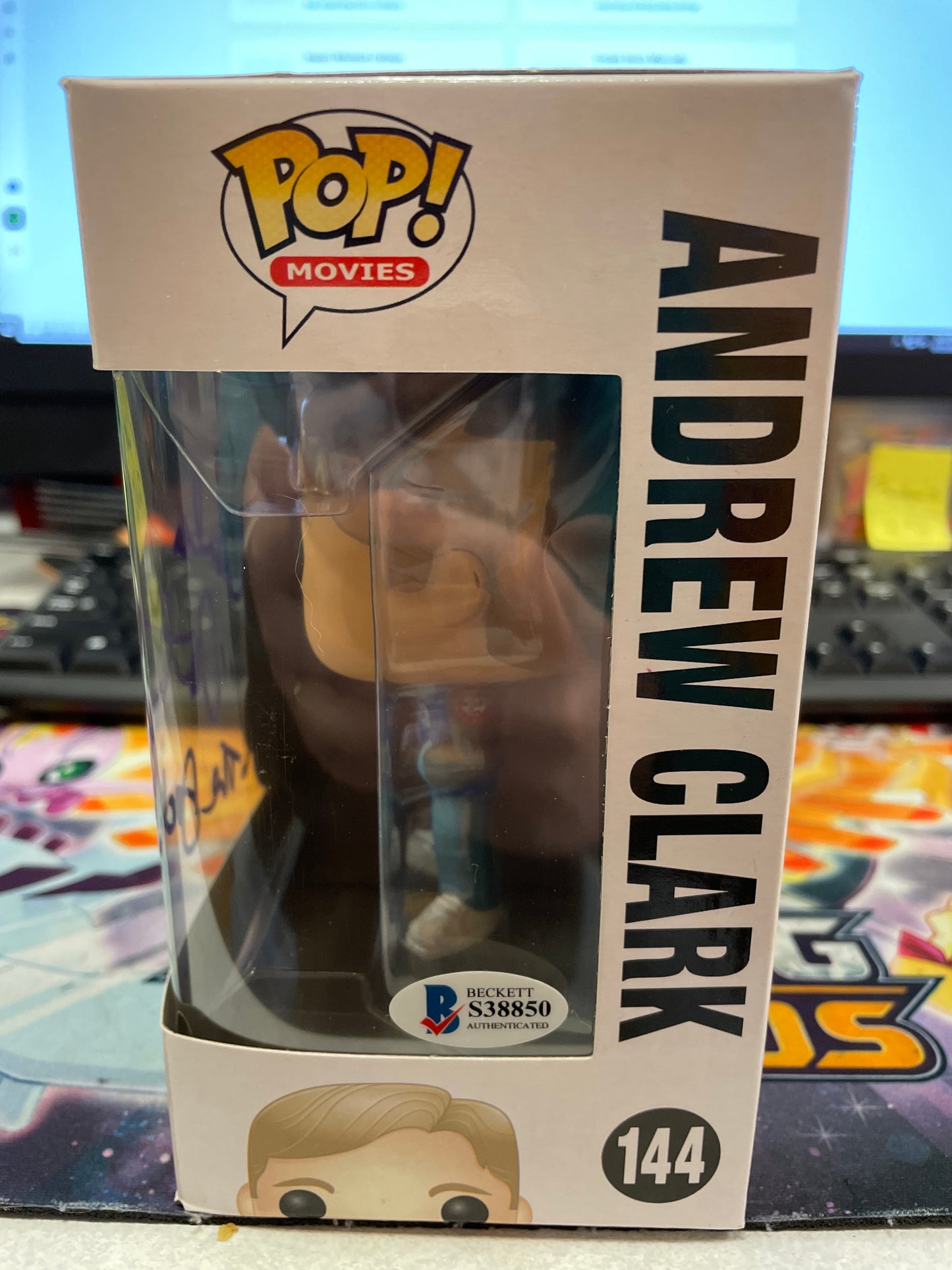 Funko The Breakfast Club Andrew Clark #144 (Good) Emilio Estevez Auto BAS