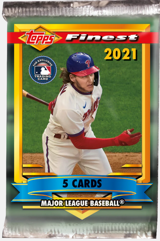 2021 Topps Finest Baseball Hobby Pack