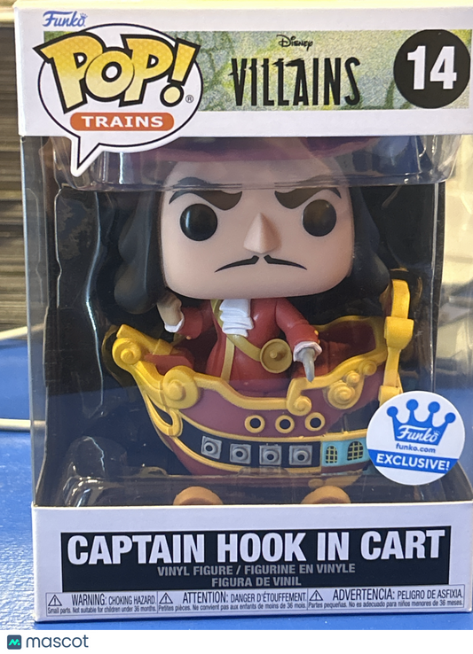 Funko Captain Hook in Cart Very Good Funko