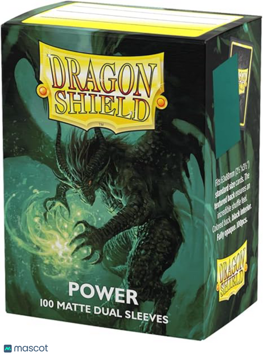 Dragon Shield Standard 20 Pt. Power Matte Card Sleeves