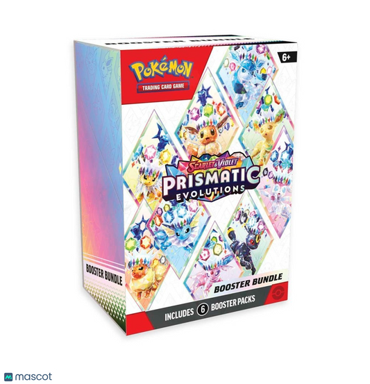 2025 Pokemon Scarlet & Violet Prismatic Evolutions Booster Bundle