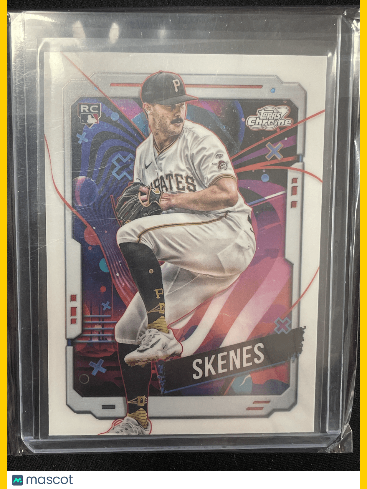 2024 Topps Chrome Cosmic Baseball Skenes RC