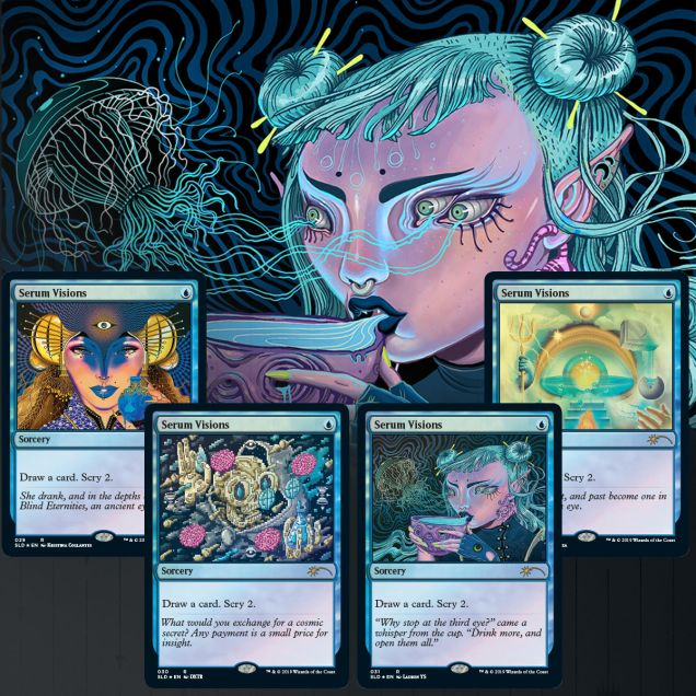 2019 Magic: The Gathering Secret Lair Drop: Seeing Visions (Foil Edition)