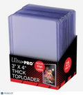 Ultra PRO Standard 55 Pt. Pt. Clear 3" x 4" Thick Toploader 25 ct.