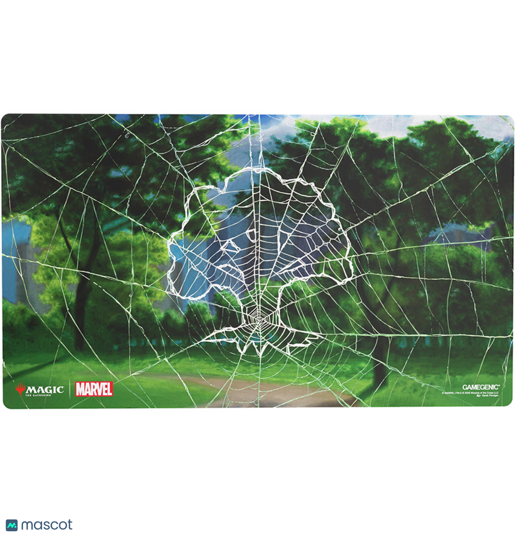 2025 GameGenic Magic: The Gathering x Spider-Man (Forest) Shiny Playmat