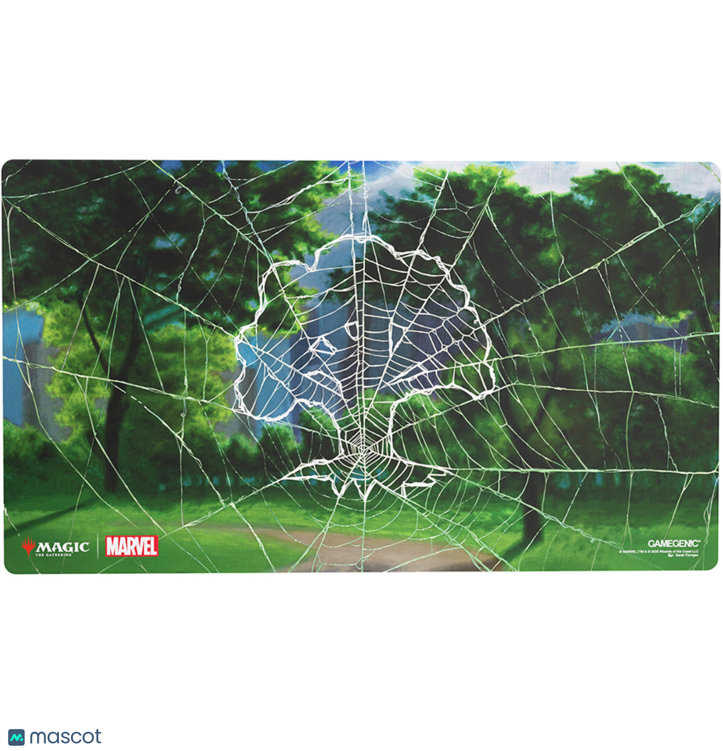 2025 GameGenic Magic: The Gathering x Spider-Man (Forest) Shiny Playmat