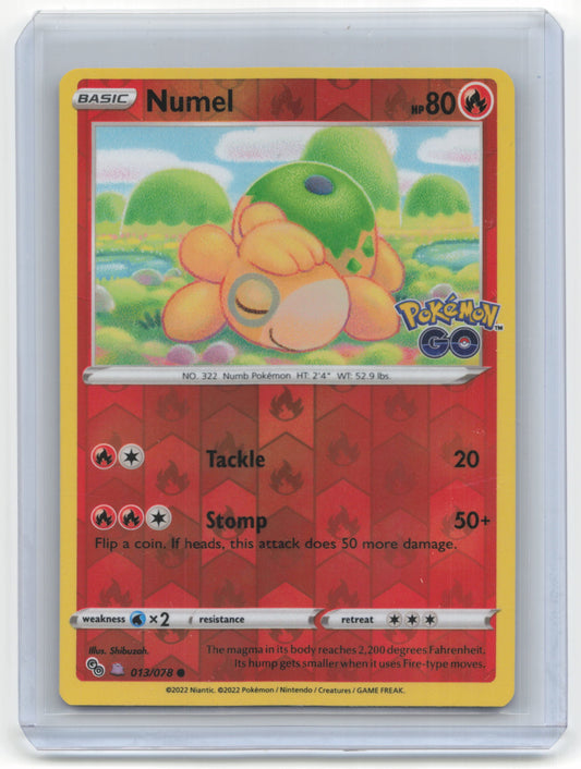 2022 Pokemon Numel Pokémon GO #13/78 Near Mint (Ditto)