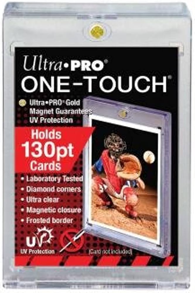 Ultra PRO Standard 130 Pt. Clear One-Touch Magnetic Card Holder 1 ct.