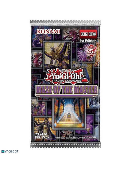 Yu-Gi-Oh Maze of the Master (1st Edition) Booster Pack - Papa Joey's Collectibles