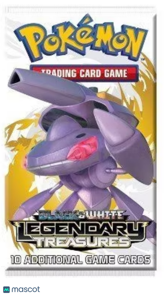 2013 Pokemon Legendary Treasure (Genesect) Booster Pack