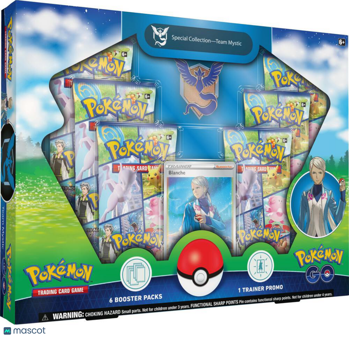 2022 Pokemon Sword & Shield Pokemon GO [Team Mystic] Special Collection