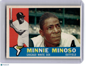 1960 Topps Baseball—Minnie Minoso #365 —Very Good
