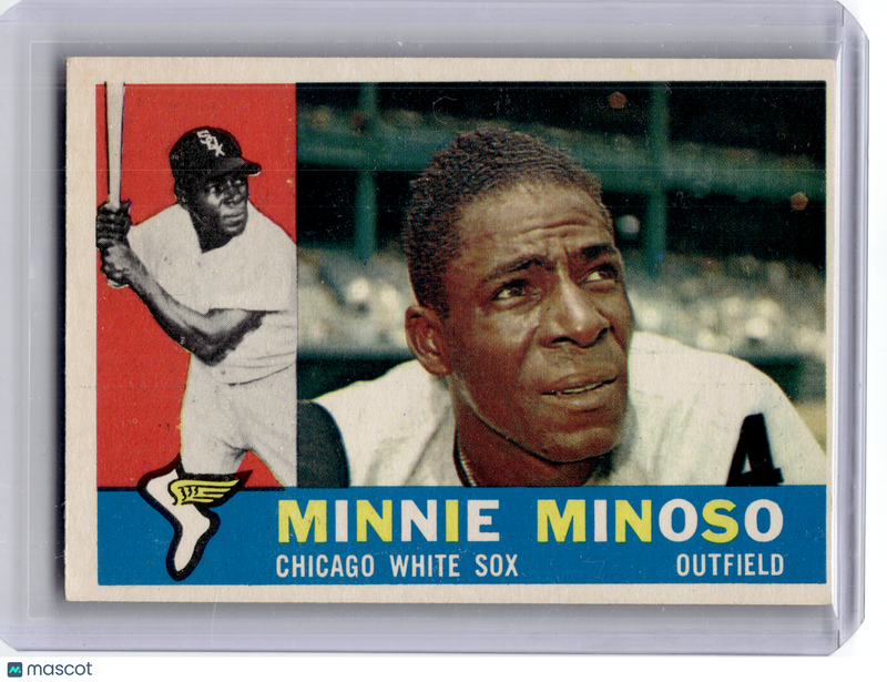 1960 Topps Baseball—Minnie Minoso #365 —Very Good