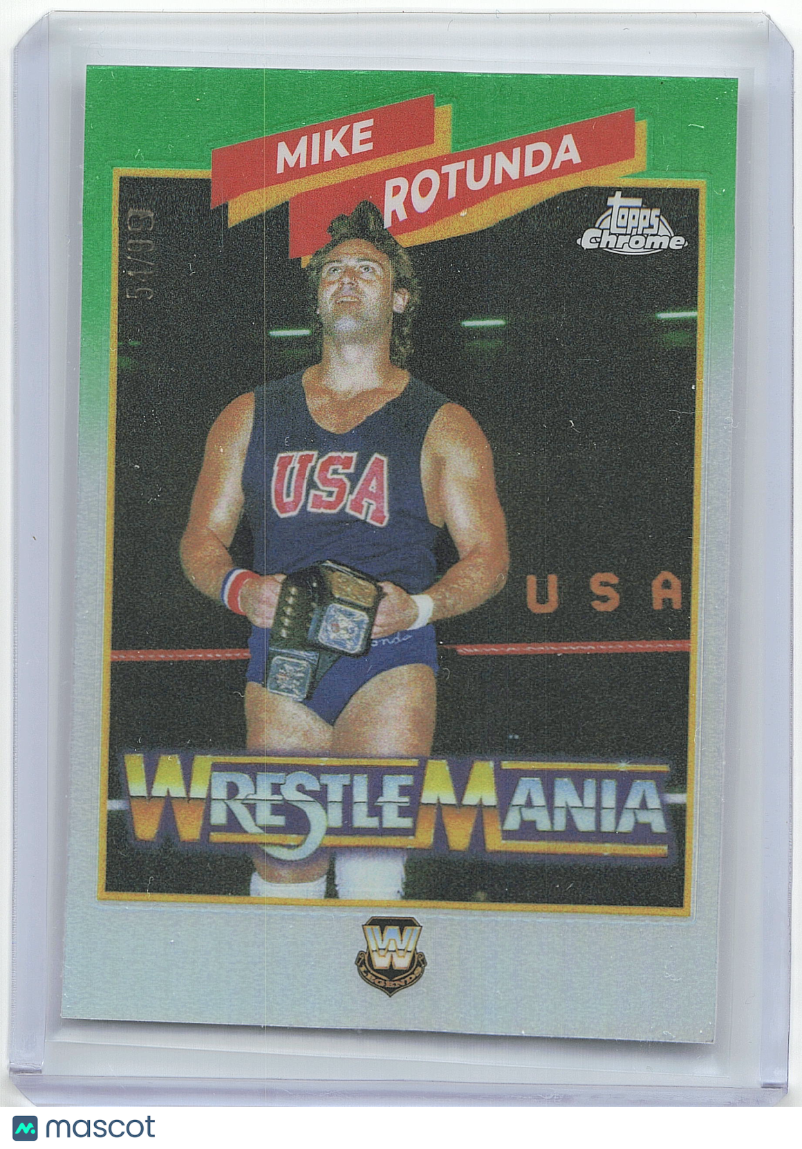 2025 Topps WrestleMania Mike Rotunda #WM-MR