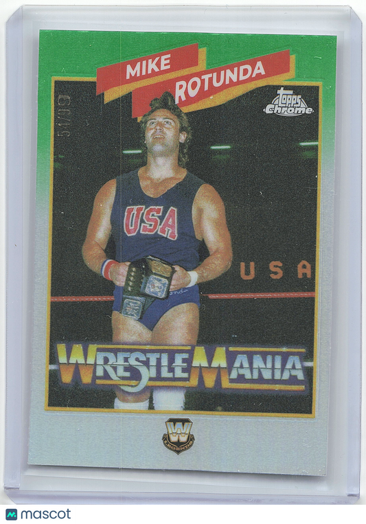 2025 Topps WrestleMania Mike Rotunda #WM-MR
