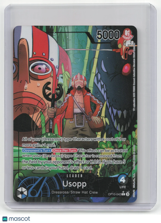 One Piece Card Game Usopp 2022 Bandai One Piece #OP01-042 - Papa Joey's Collectibles