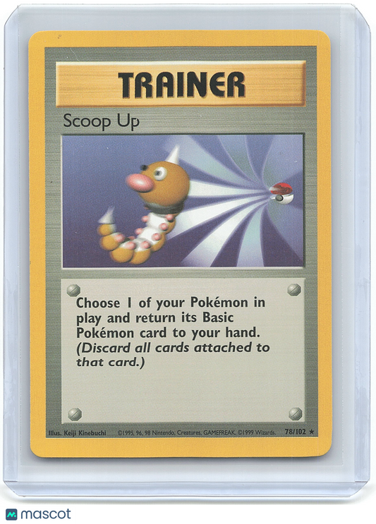 1999 Pokemon Scoop Up #78/102 78/102