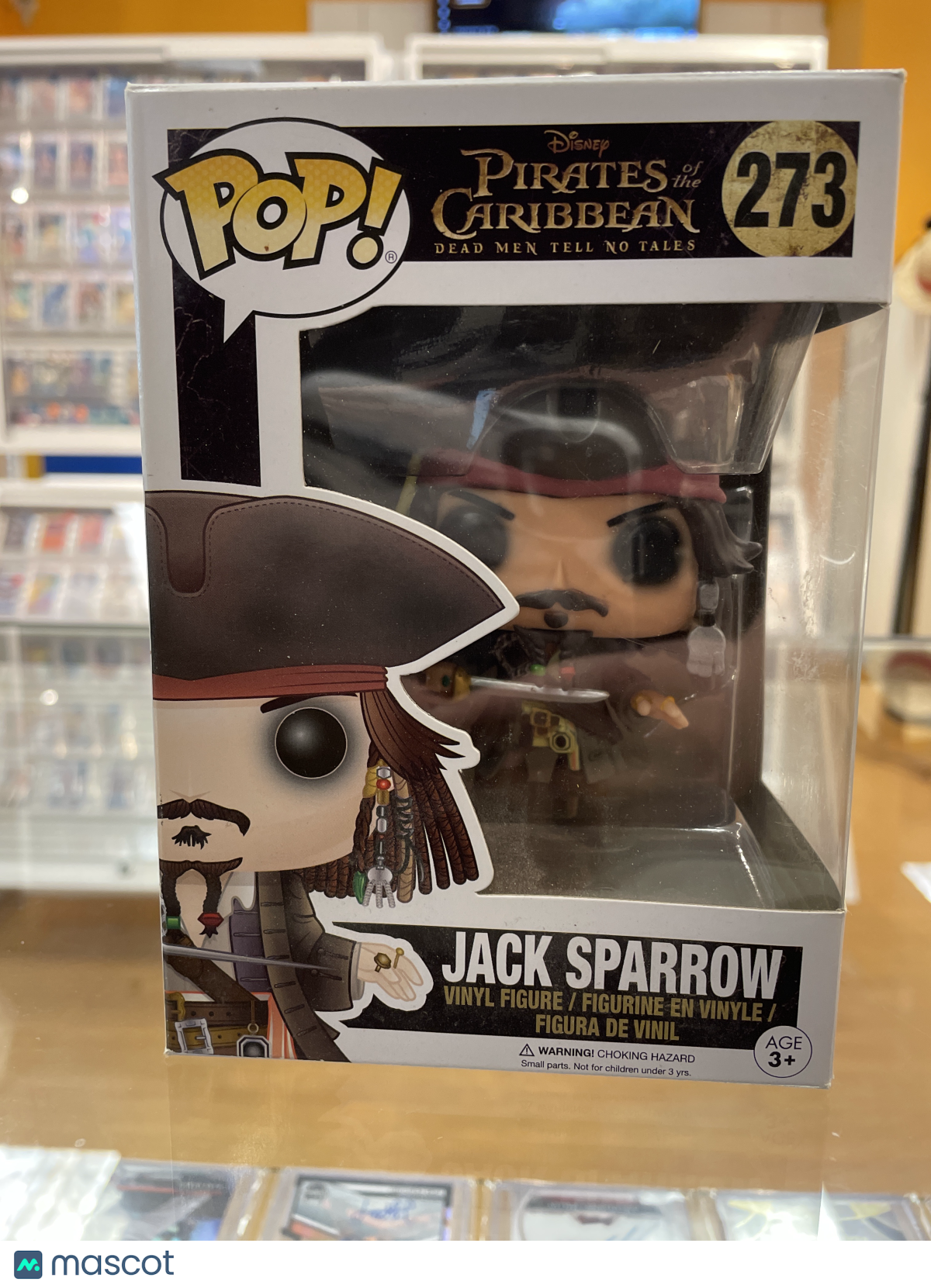 Funko Disney Pirates of the Caribbean Jack Sparrow #273 (Okay)