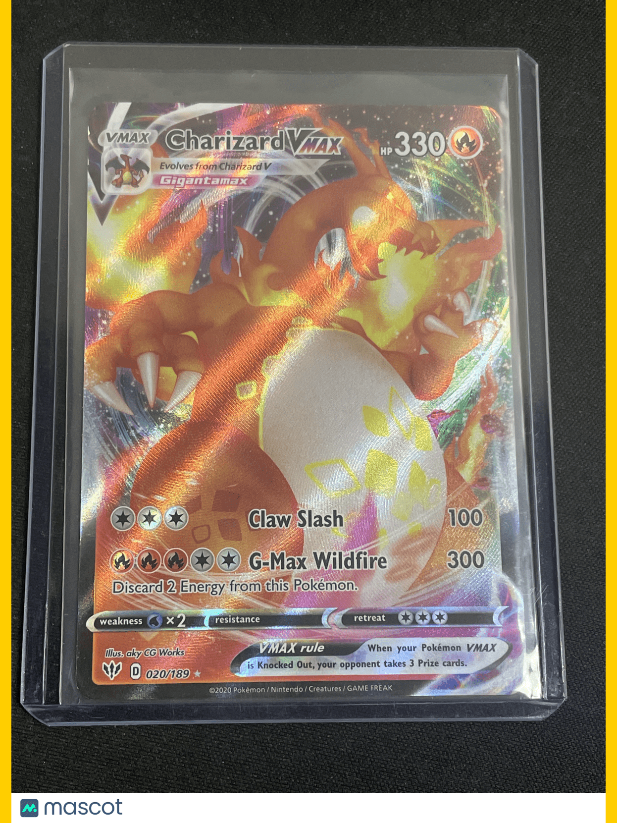 2020 Pokemon Charizard #020/189