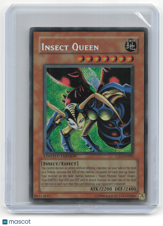 2004 Yu-Gi-Oh! Insect Queen Collector Tin #CT1-EN005 English SCR