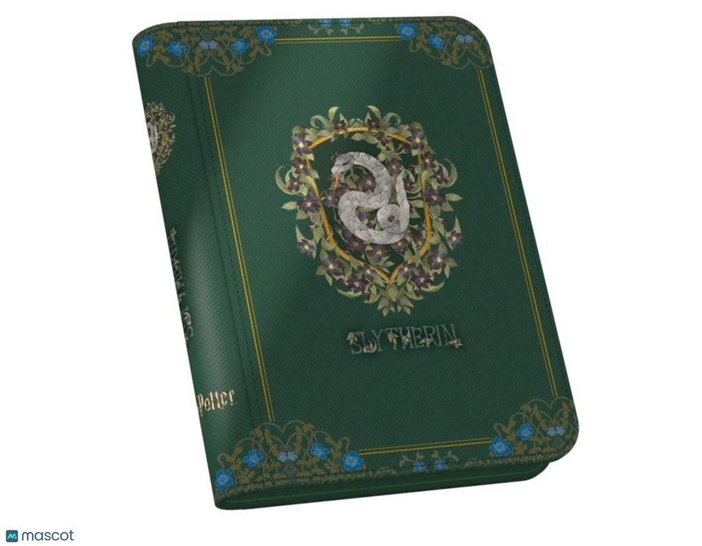 Ultimate Guard Harry Potter Slytherin 4-Pocket 160-ct. Zipfolio Binder
