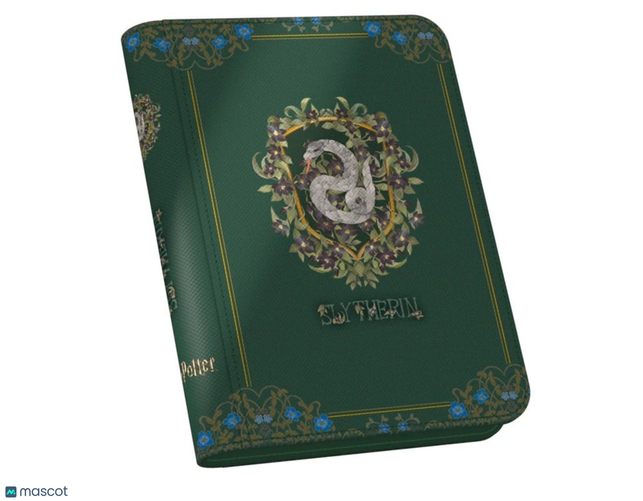 Ultimate Guard Harry Potter Slytherin 4-Pocket 160-ct. Zipfolio Binder