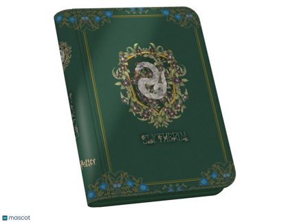 Ultimate Guard Harry Potter Slytherin 4-Pocket 160-ct. Zipfolio Binder