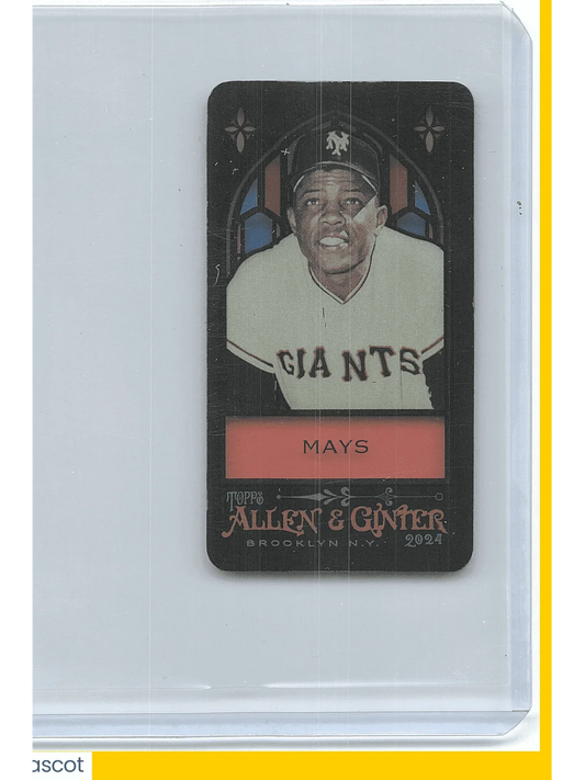 2024 Topps Allen & Ginter Baseball Willie Mays #391 - Papa Joey's Collectibles
