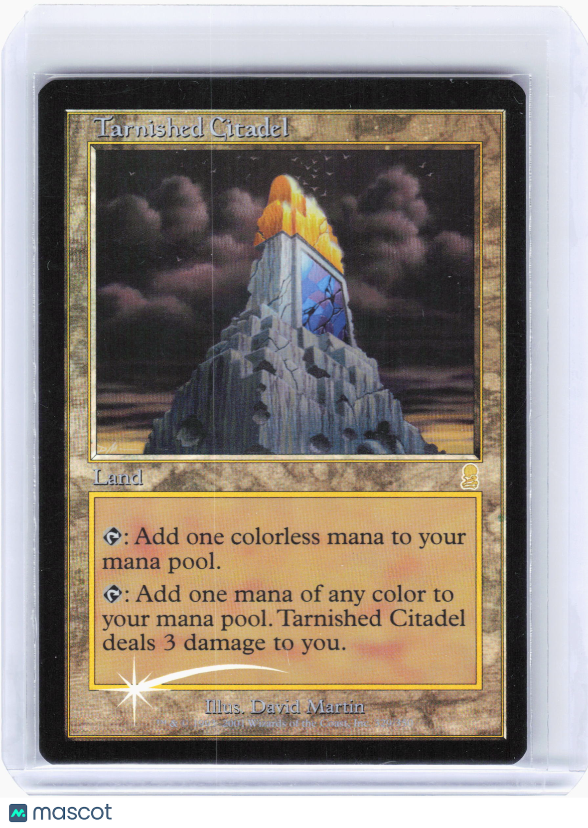 2001 Magic: The Gathering—Tarnished Citadel #329/350 Odyssey—Rare Foil