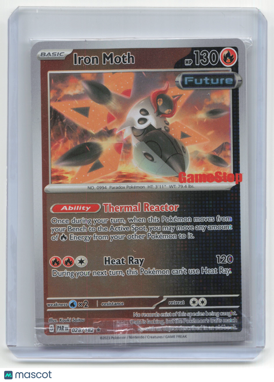 2023 Pokemon Iron Moth Paradox Rift #28/182 Sealed