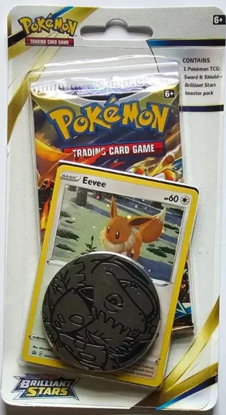 2022 Pokemon Sword & Shield Brilliant Stars Random Blister Pack - Papa Joey's Collectibles
