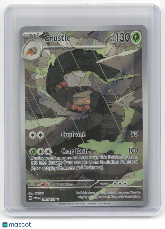 2023 Pokemon Crustle Paradox Rift #183/182 Near Mint