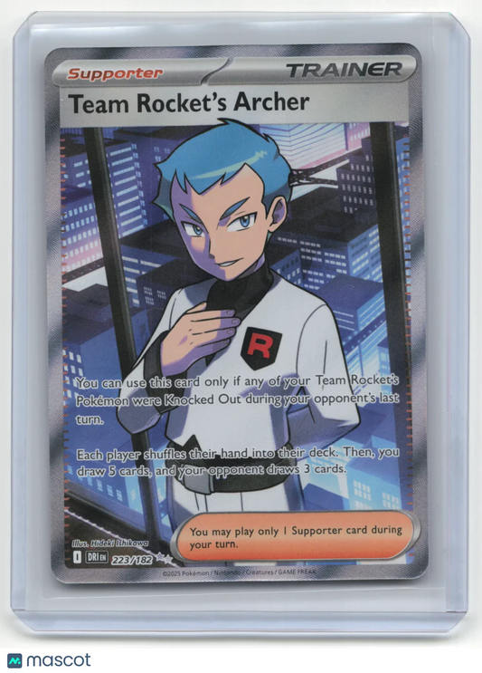 2025 Pokemon Team Rocket's Archer Destined Rivals #223/182 - Papa Joey's Collectibles
