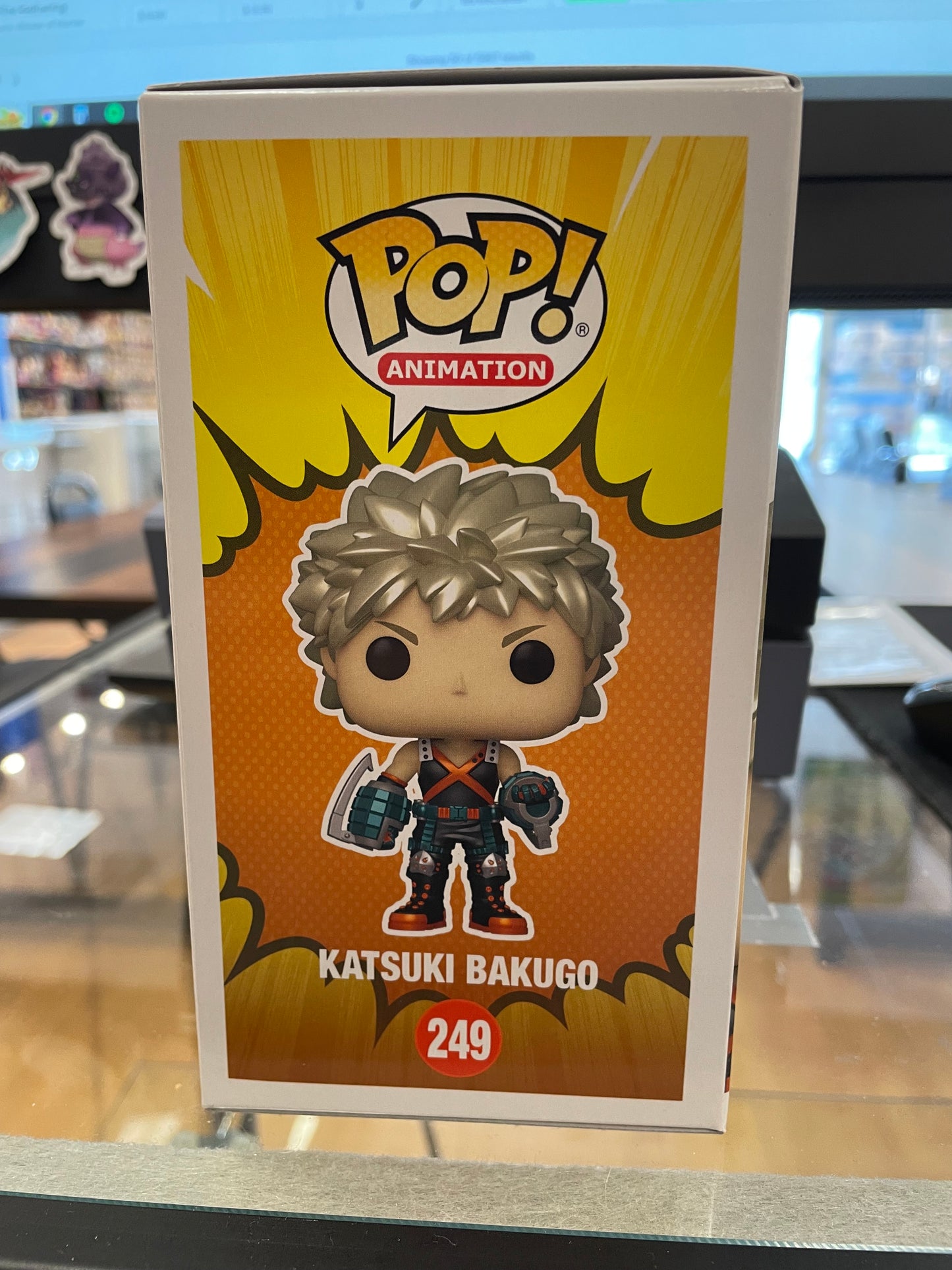 Funko My Hero Academia Katsuki Bakugo #249 (Very Good) GameStop  Exclusive